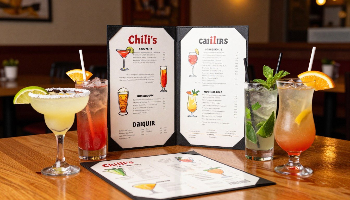 Chili's Drink Menu