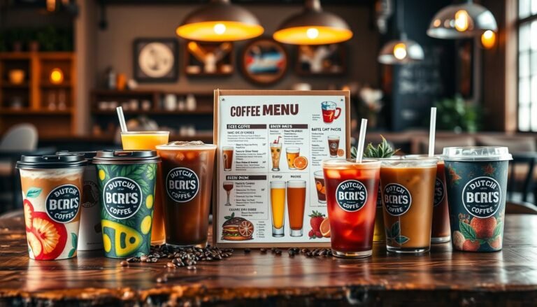 dutch bros coffee menu